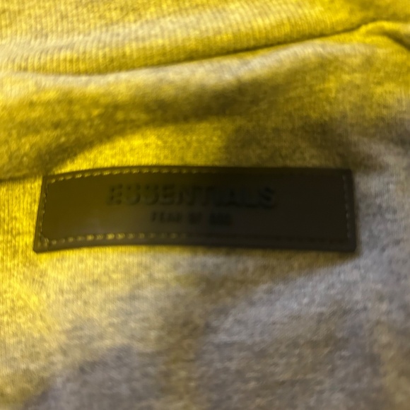 Essentials fear of god gray Tee - Picture 5 of 6